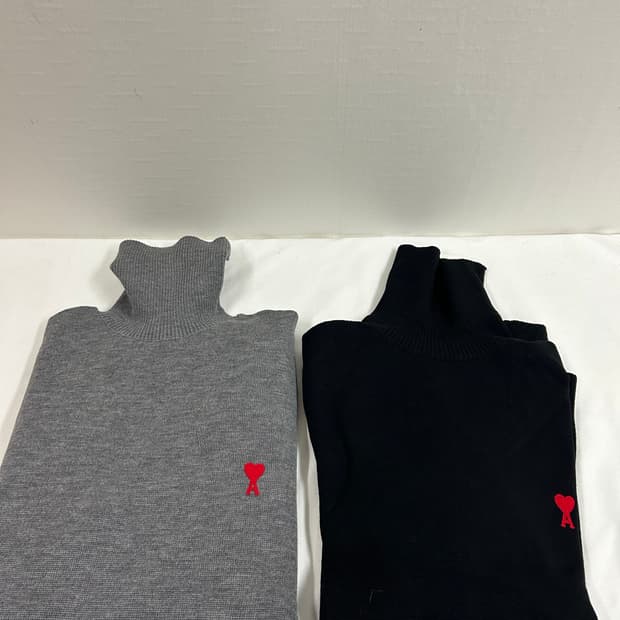 아미 울 남성 터틀넥 새상품 정품