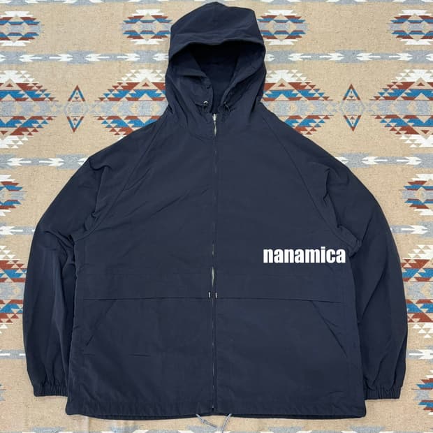[M][100] 나나미카 리버시블 후드 자켓 블랙