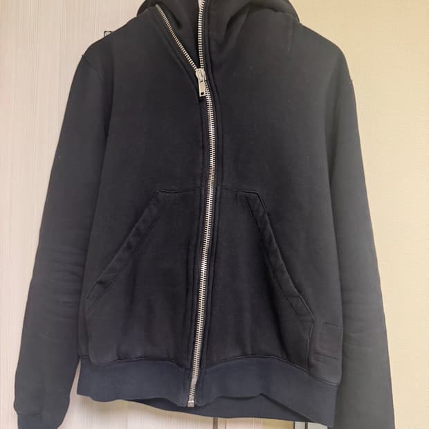 릭오웬스 마운틴 후드집업 s