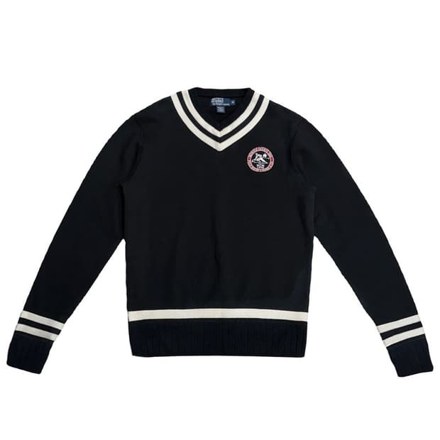 POLO 00's 스키 엠브로이드 크리켓 맨투맨 M