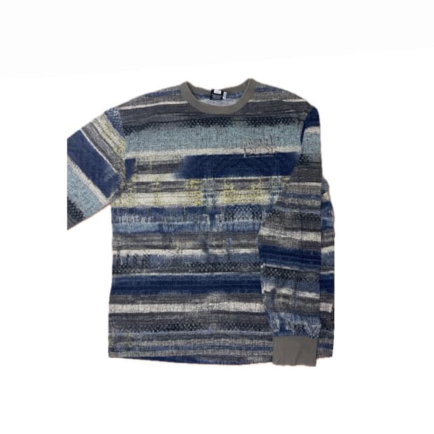 스컬프터 멀티 스트라이프 슬리브