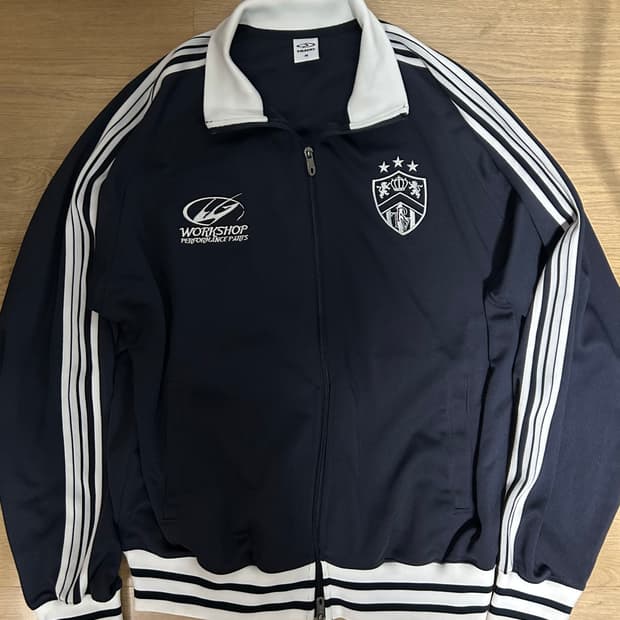 트래블 져지 트랙 자켓 네이비