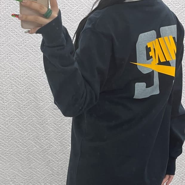 나이키 올드스쿨 레트로 빈티지 럭비 카라 롱슬리브 L C09537