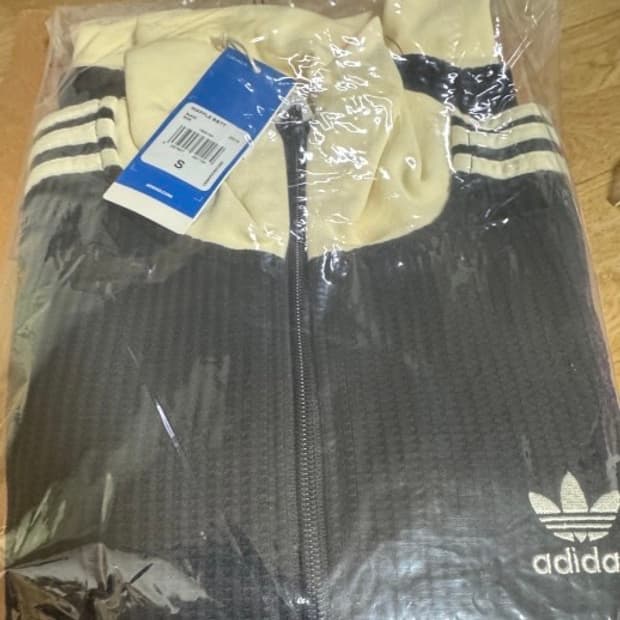 아디다스 와플 져지 트랙탑 블랙