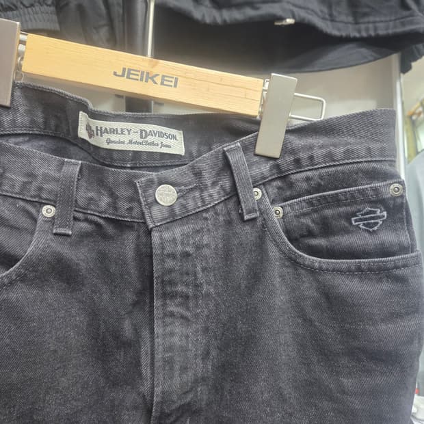 할리 데이비슨   즐랙  데님  팬츠