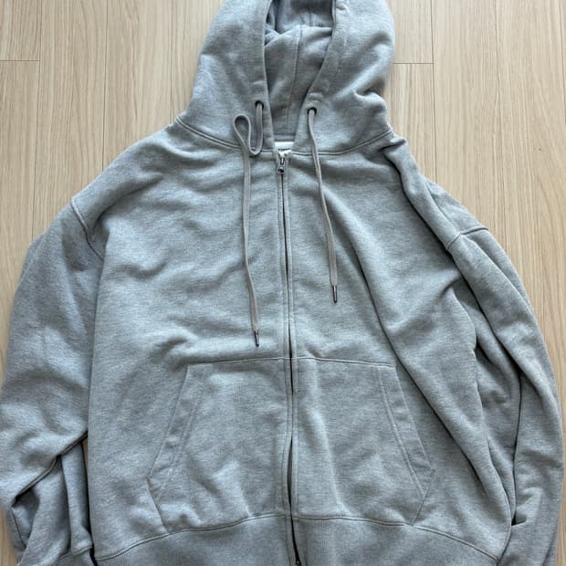 토피 후드집업 그레이 XL