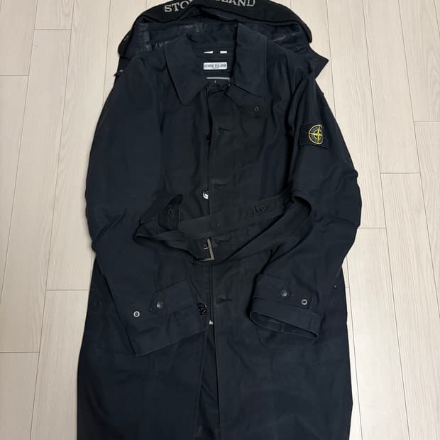 스톤아일랜드 벤틸 트렌치코트