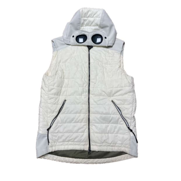 C.P. company goggle hooded vest (정품)