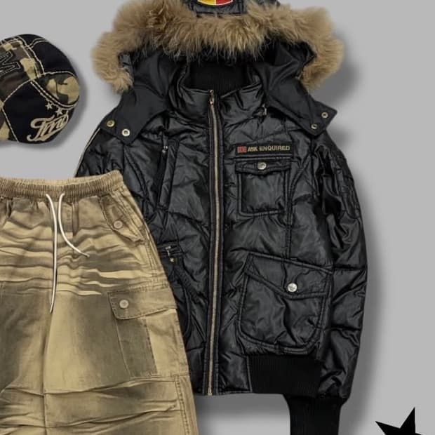 Ask 여성 빈티지 패딩