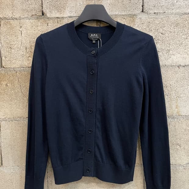 아페쎄 캐시미어 가디건 