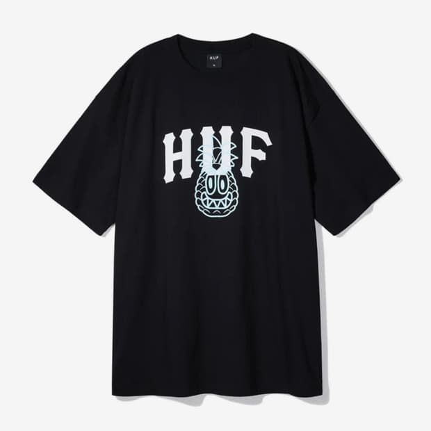 HUF X REDDY PINNACLE TEE 허프 반팔티 L
