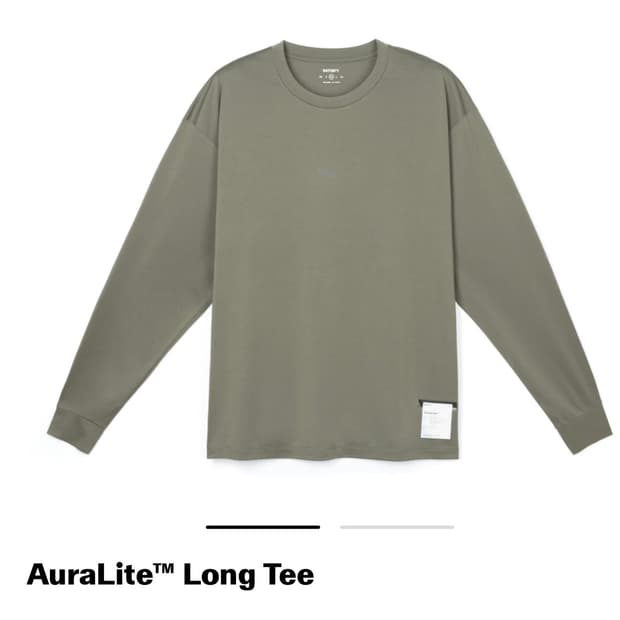 새티스파이 아우라라이트 롱티 올리브