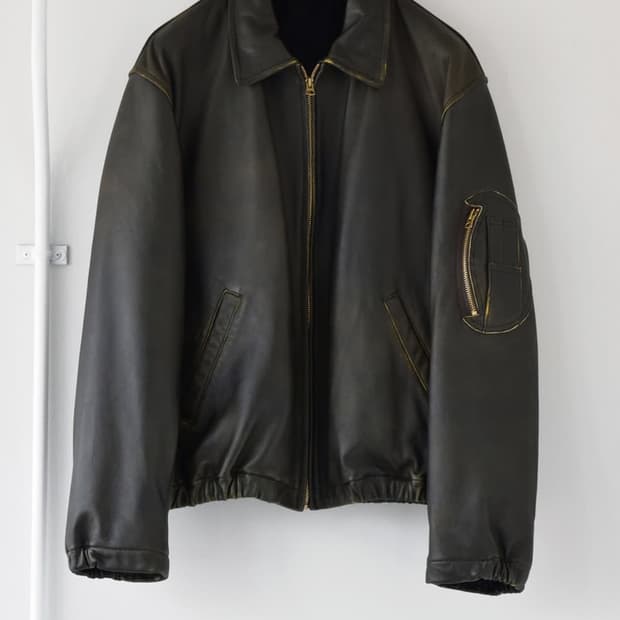 코모리 24ss leather blouson 3
