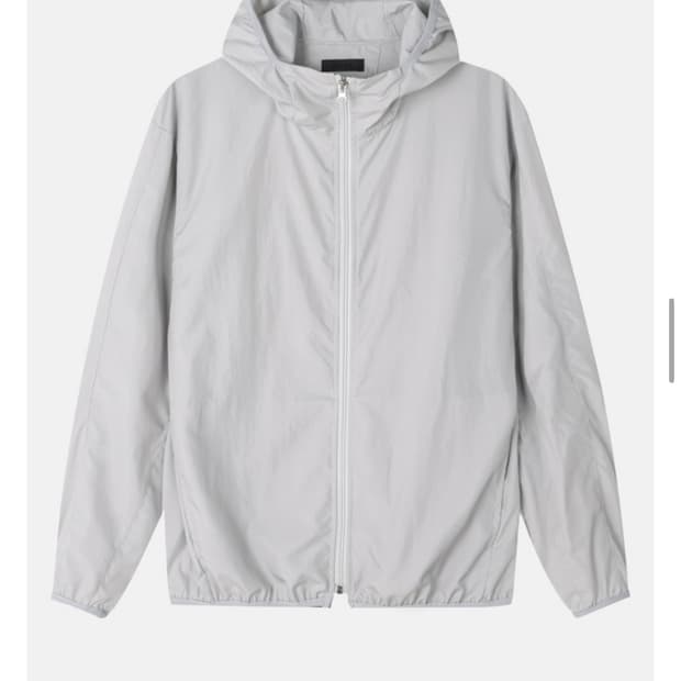 연그레이 바람막이