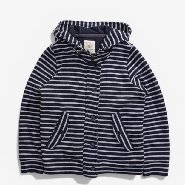 Ikka striped cotton jacket