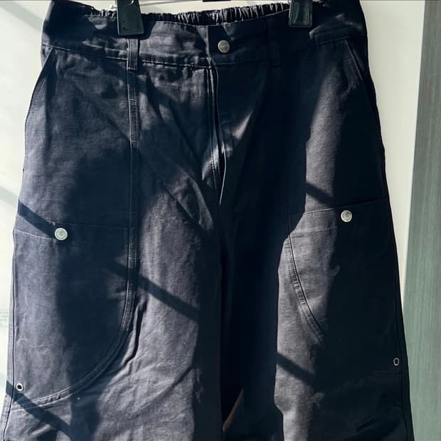 [L]이그노타 코어3 블랙 카고팬츠