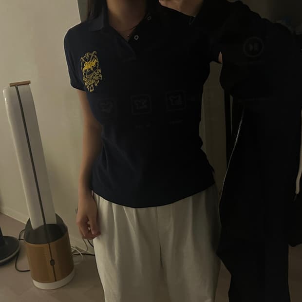 폴로 네이비 카라티