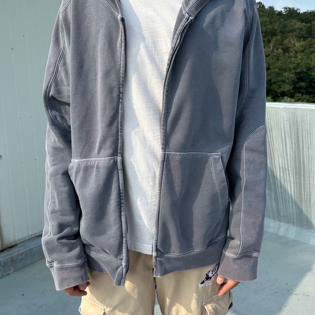 00‘s Levi’s 리바이스 엔지니어드 진 피그먼트 워싱 후드 집업
