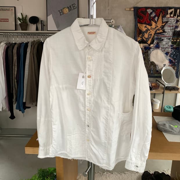 Kapital 캐피탈 버튼 디테일 셔츠