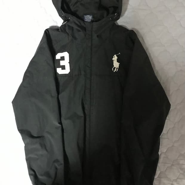 초희귀) 폴로 빅포니 바람막이 블랙