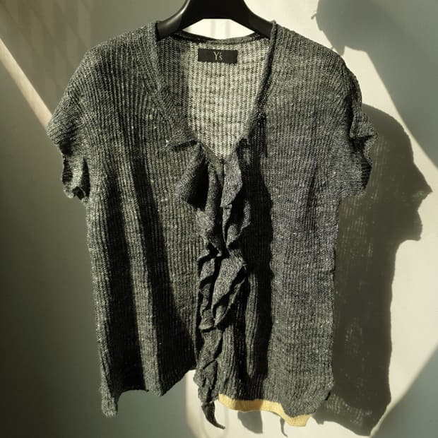 Y's linen knit by Yohji Yamamoto