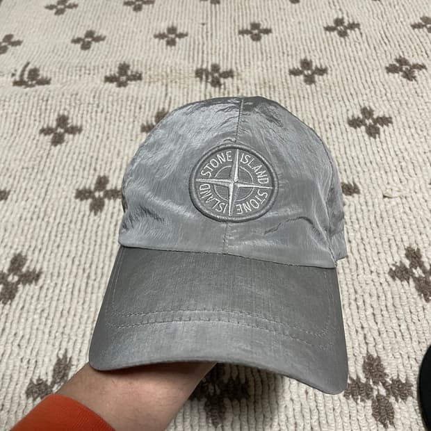 스톤아일랜드 나일론 메탈 볼캡