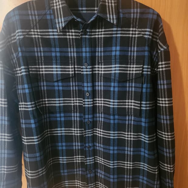 준지 25fw 체크셔츠