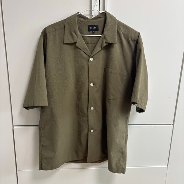 빔즈 카키 셔츠