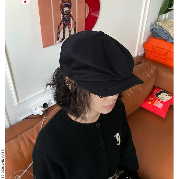 C-PLUS HEAD WEARS Japan Newsboy Cap
