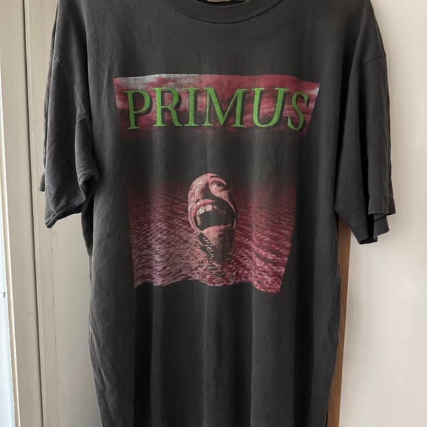 90s Primus tee 빈티지 프라이머스 밴드티