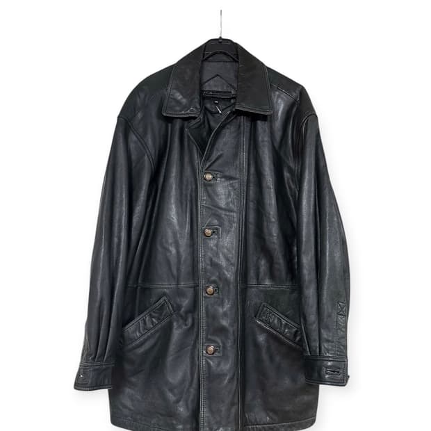 YSL 입생로랑 블랙 양가죽 자켓