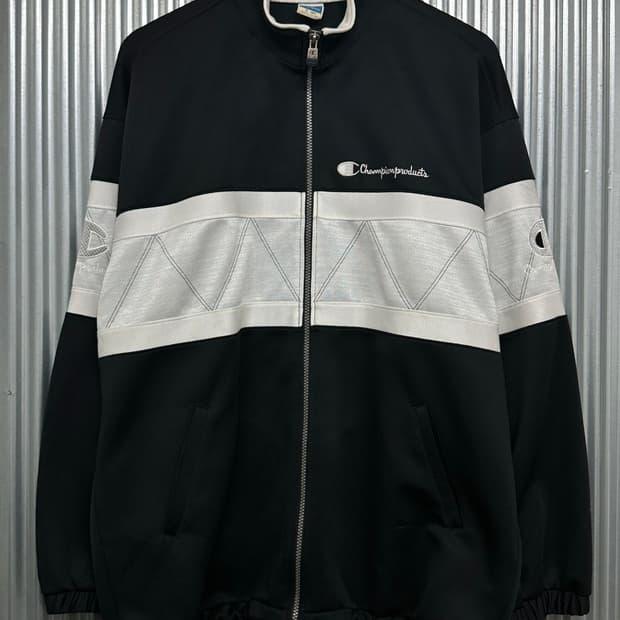 [O(XL)] 챔피온 올드스쿨 배색 트랙탑