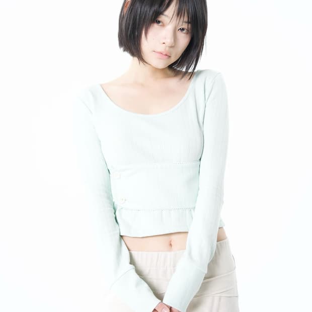 오스하이 밴드 베이비 롱슬리브 민트