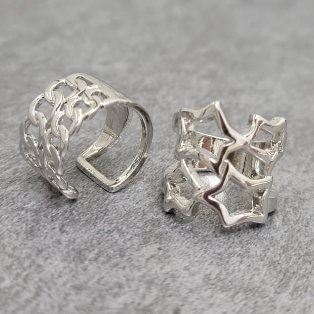 star ring set