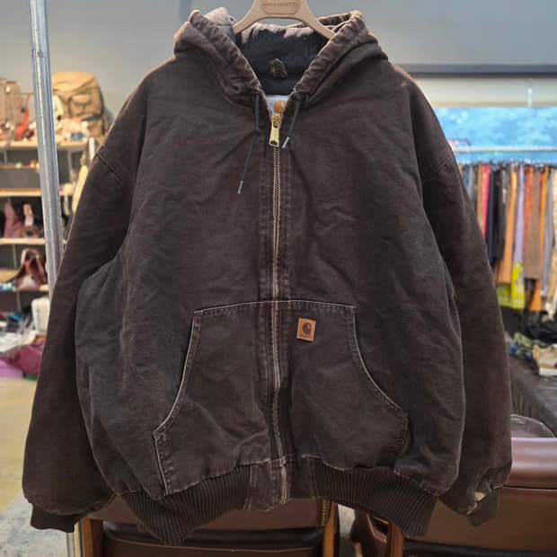 18s 칼하트 J130-DKB 액티브자켓 2XL