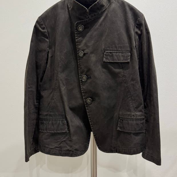 요지야마모토 00s 사선 비대칭 3포켓 자켓