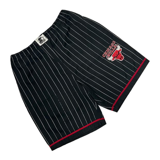 00s 스타터 x NBA 시카고 불스 쇼츠 팬츠 반바지 XL