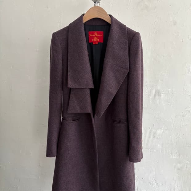 Vivienne Westwood 비비안웨스트우드 레드라벨 언발카라 코트