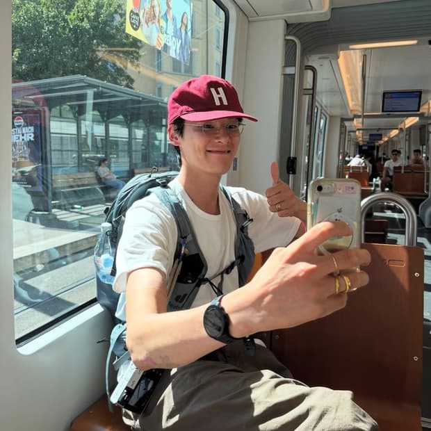 L) tefstores 테프스토어즈 볼캡 레드