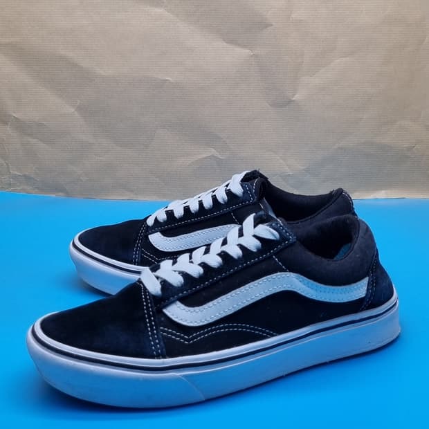 반스 올드스쿨 컴피쿠시 블랙 스니커즈 230