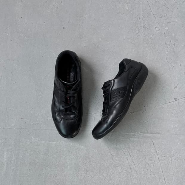 프라다 아메리카컵 트리플 블랙 og