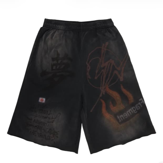 트래비스 스캇 캑터스 잭x프라그먼트x나이키 드림 스웨트쇼츠 다크