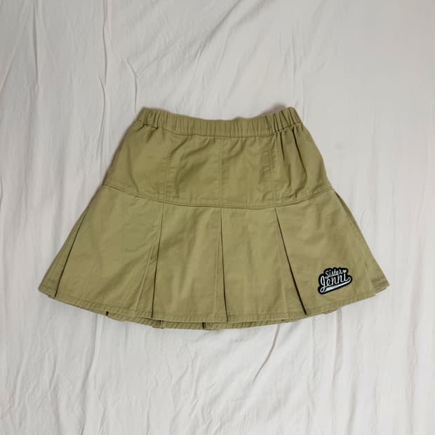 빈티지) 일본빈티지 제니 라떼갸루 미니스커트 stc 오월 진리