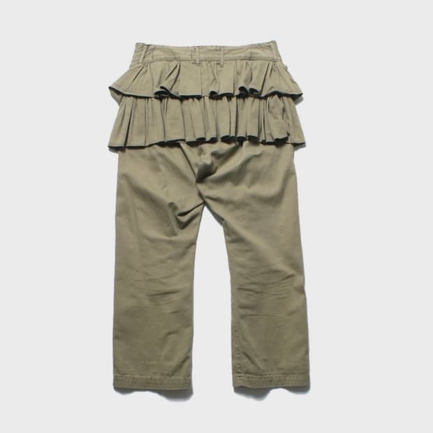 Kapital Back Frill Pants