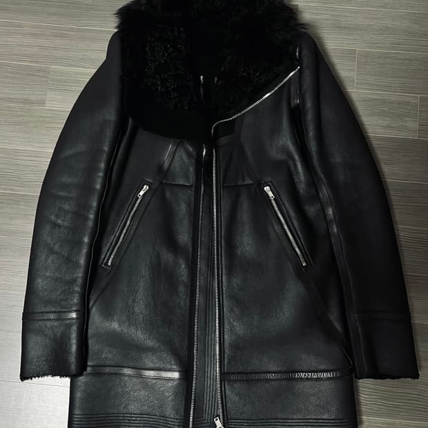 릭오웬스 / 시어링 SHOWTEK 자켓 / 48