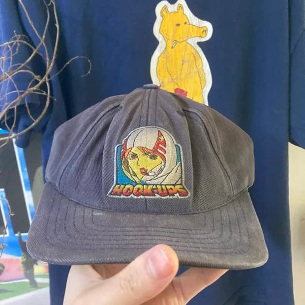 Hook-Ups Gotchaman vintage hat 90s 훅업스