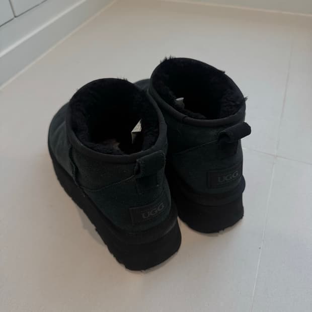 어그 부츠 플랫폼 블랙 230 235