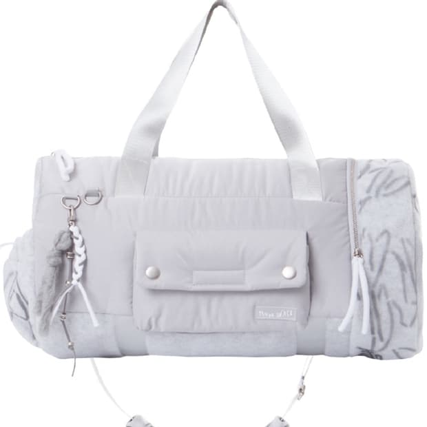 탠스댄스 파히섬 heart big bag light grey