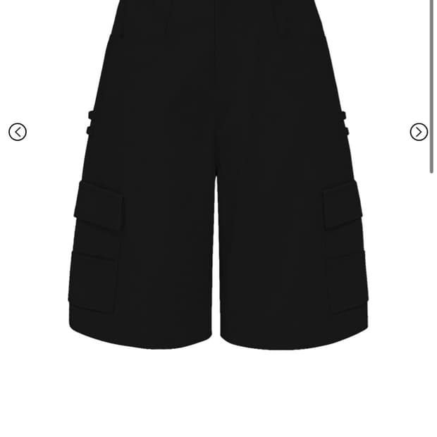 카미엔 KANGAROO BERMUDA PANTS BLACK