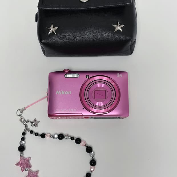 니콘 쿨픽스 S3600 귀여운 핑크 디카